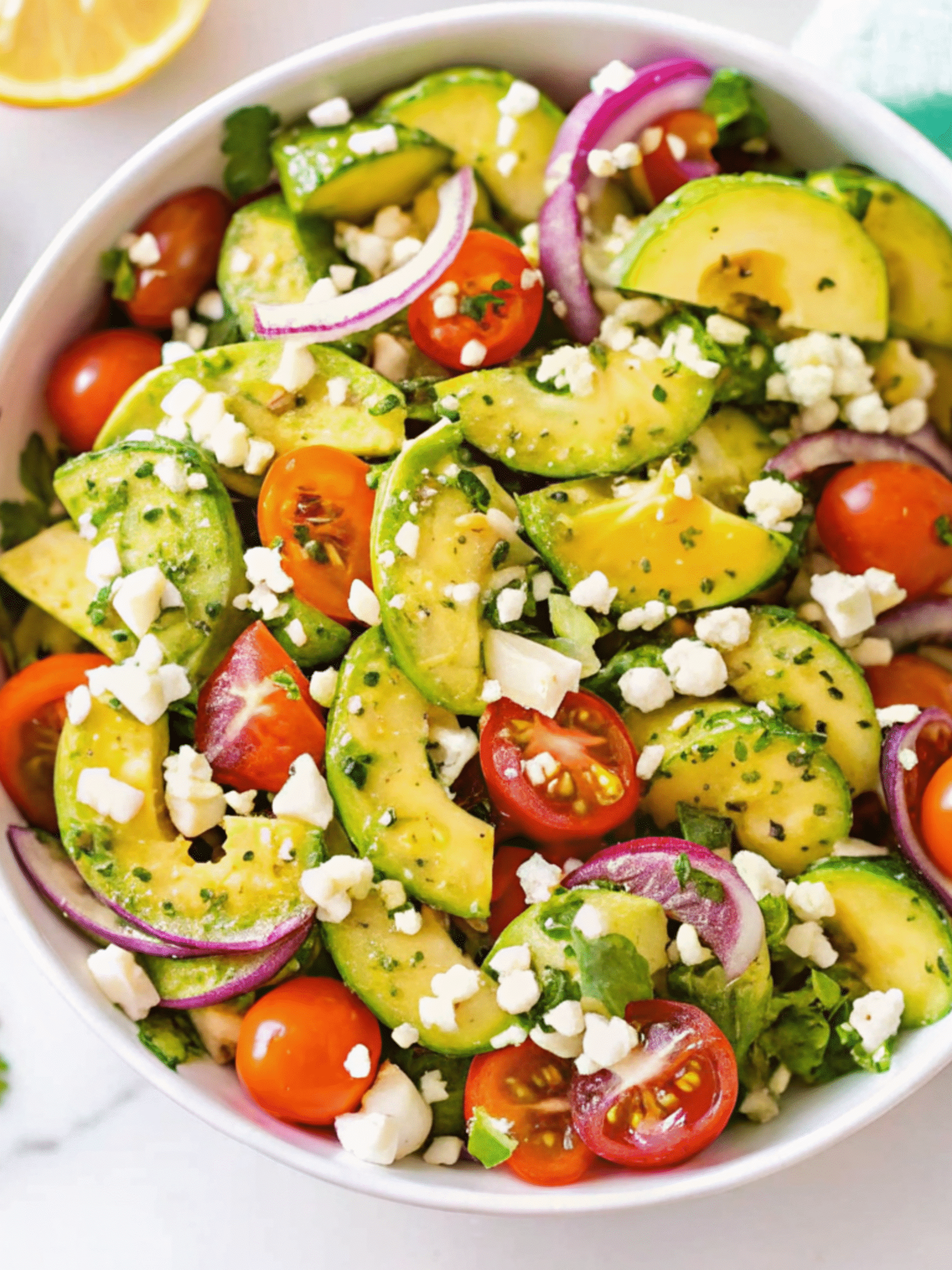 Tomato Cucumber and Avocado Salad Recipe Tomato Cucumber and Avocado Salad