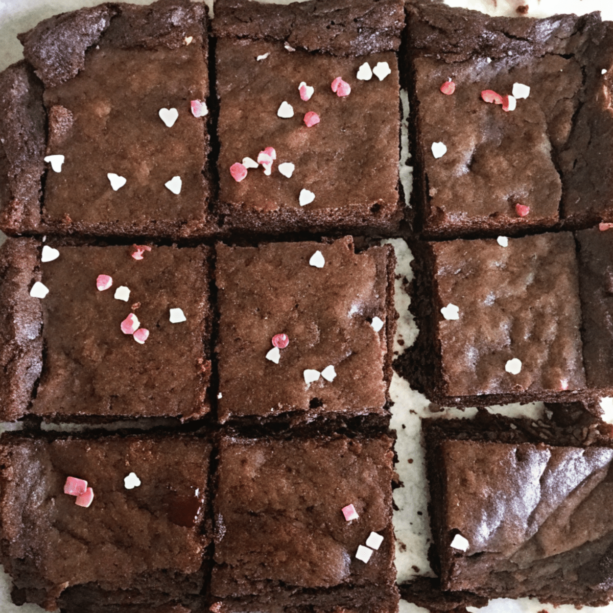 Pink Salt Brownies