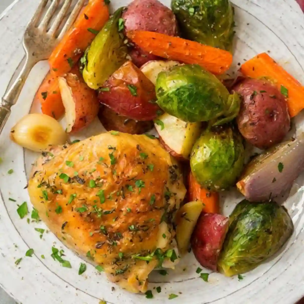 Sheet Pan Chicken And Root Vegetables Made Simple