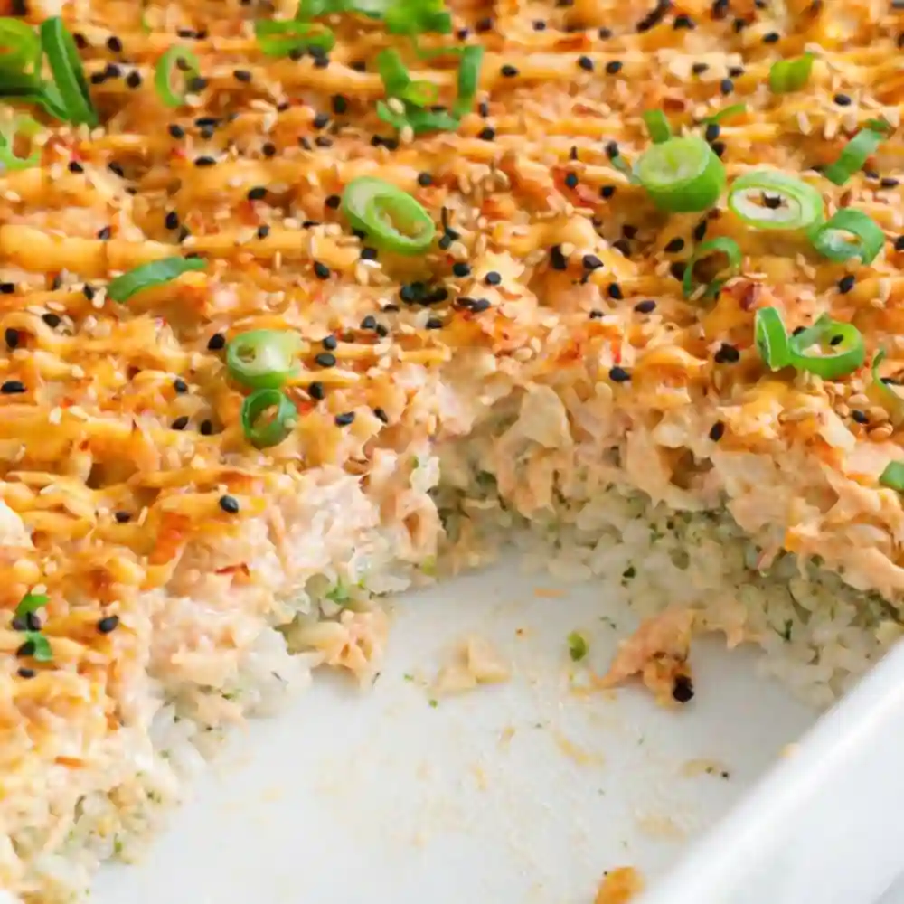Salmon Sushi Bake Quick Comfort Meal You Need