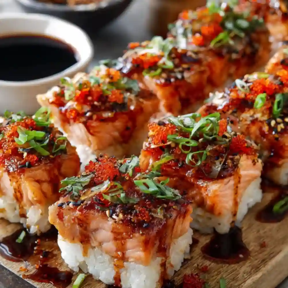 Spicy Salmon Sushi Bake Recipe Made Simple And Irresistible