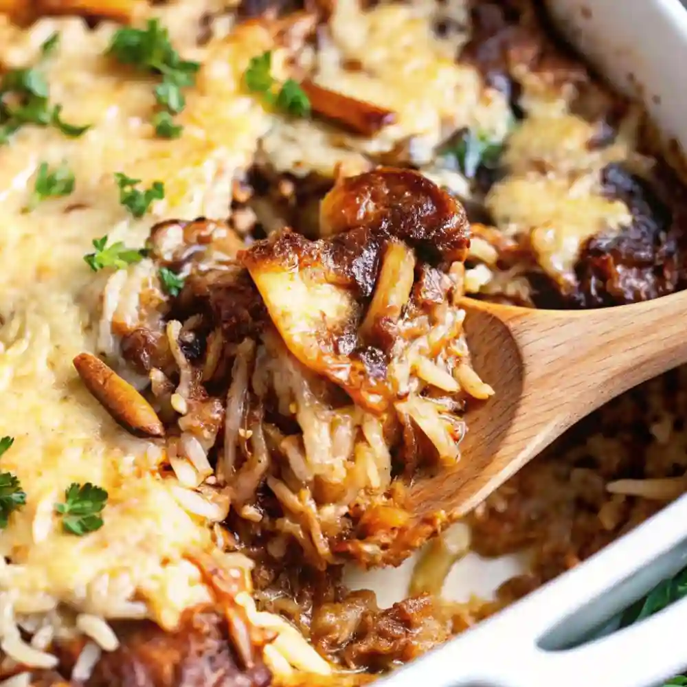 French Onion Chicken Orzo Ultimate Comfort Meal