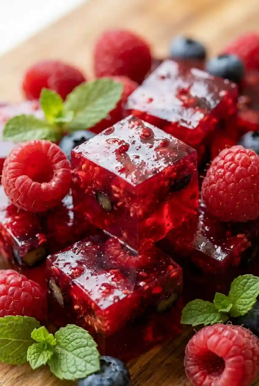 3 Ingredient Gelatin Recipe for Weight Loss Cubes 3 ingredient gelatin recipe for weight loss cubes with berries low calorie dessert