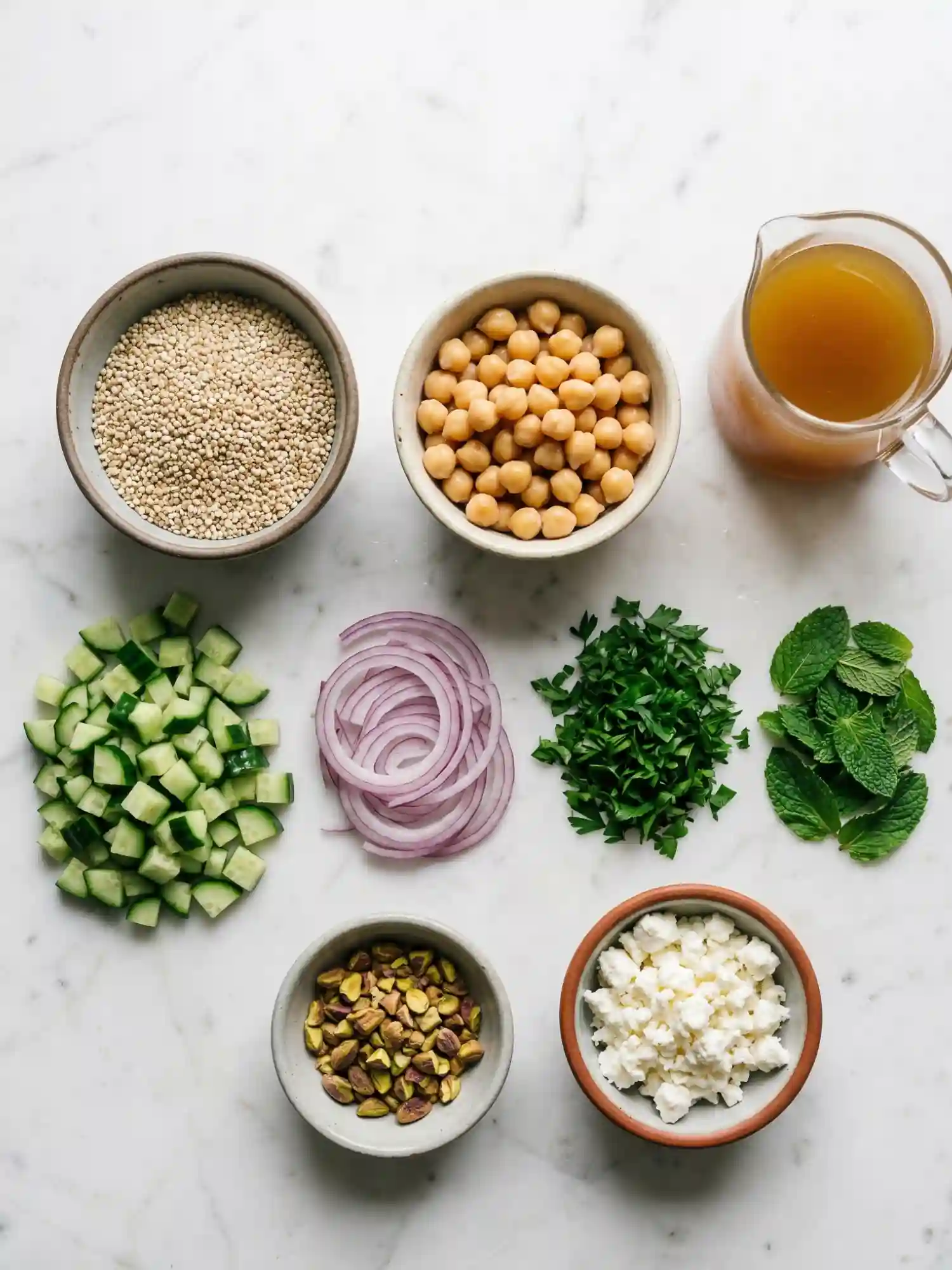 Jennifer Aniston Salad Ingredients Quinoa Chickpea Fresh Mix