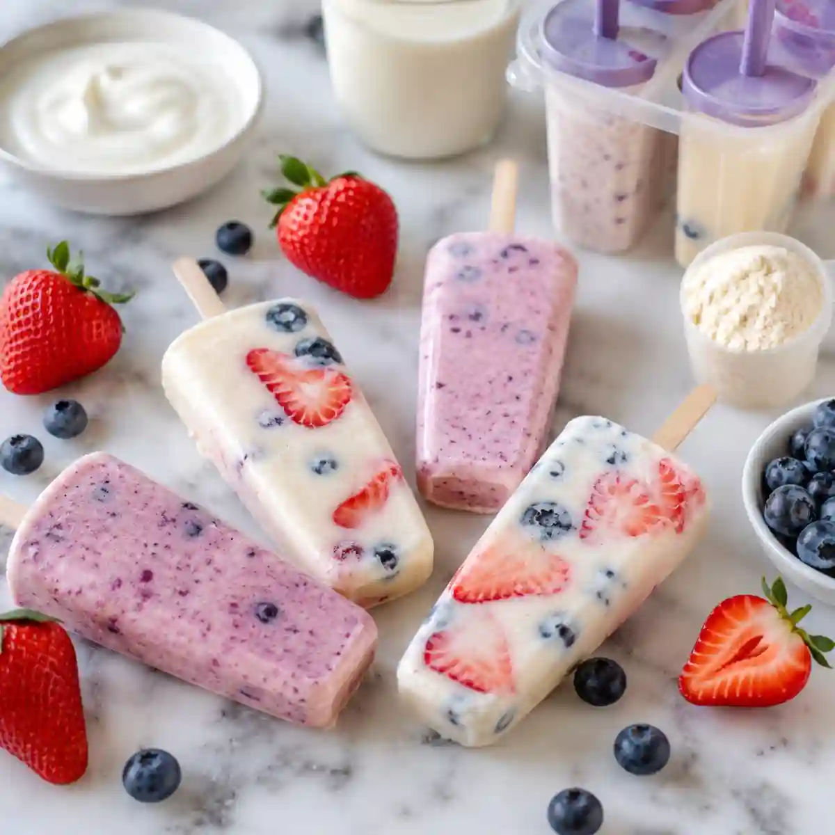 Protein Popsicles Recipe Creamy Protein Treat