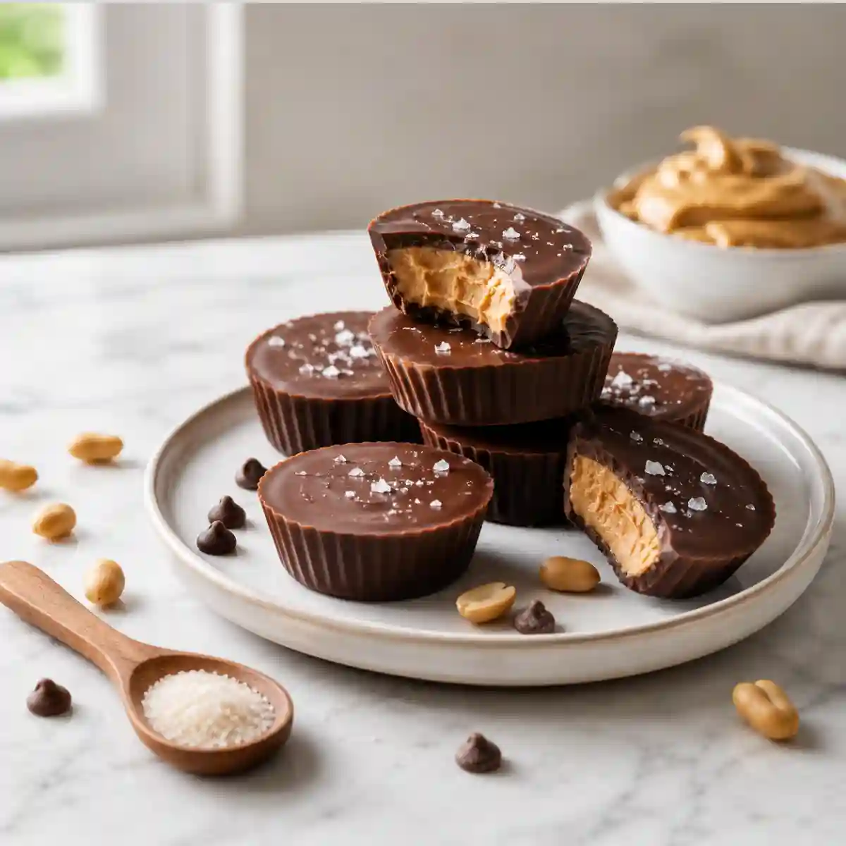 Monk Fruit Peanut Butter Cups | Sugar Free Keto Recipe