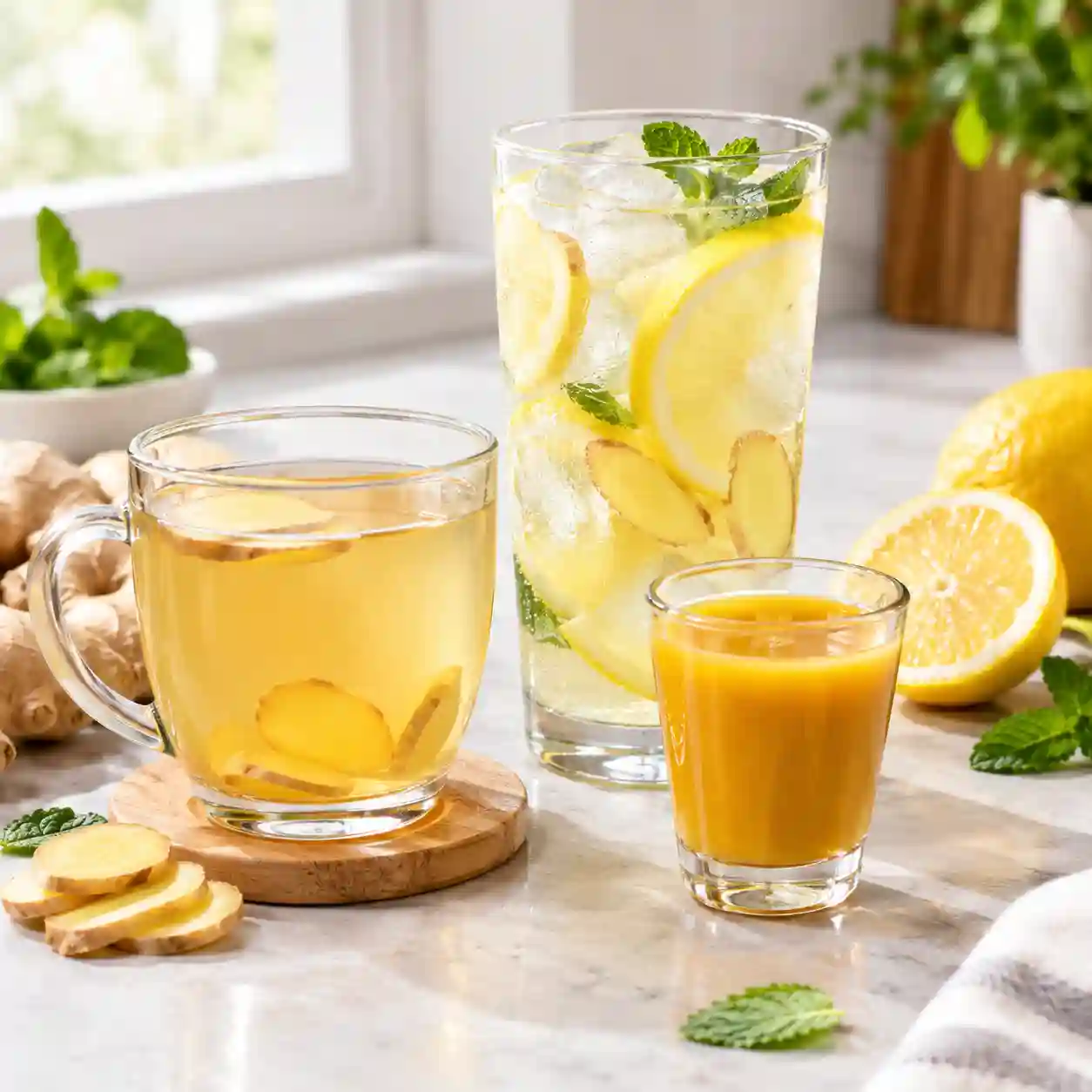 Ginger Water Recipe for Weight Loss | 3 Easy Ways